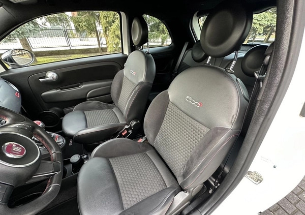 Fiat 500 cena 29900 przebieg: 135000, rok produkcji 2013 z Poznań małe 631